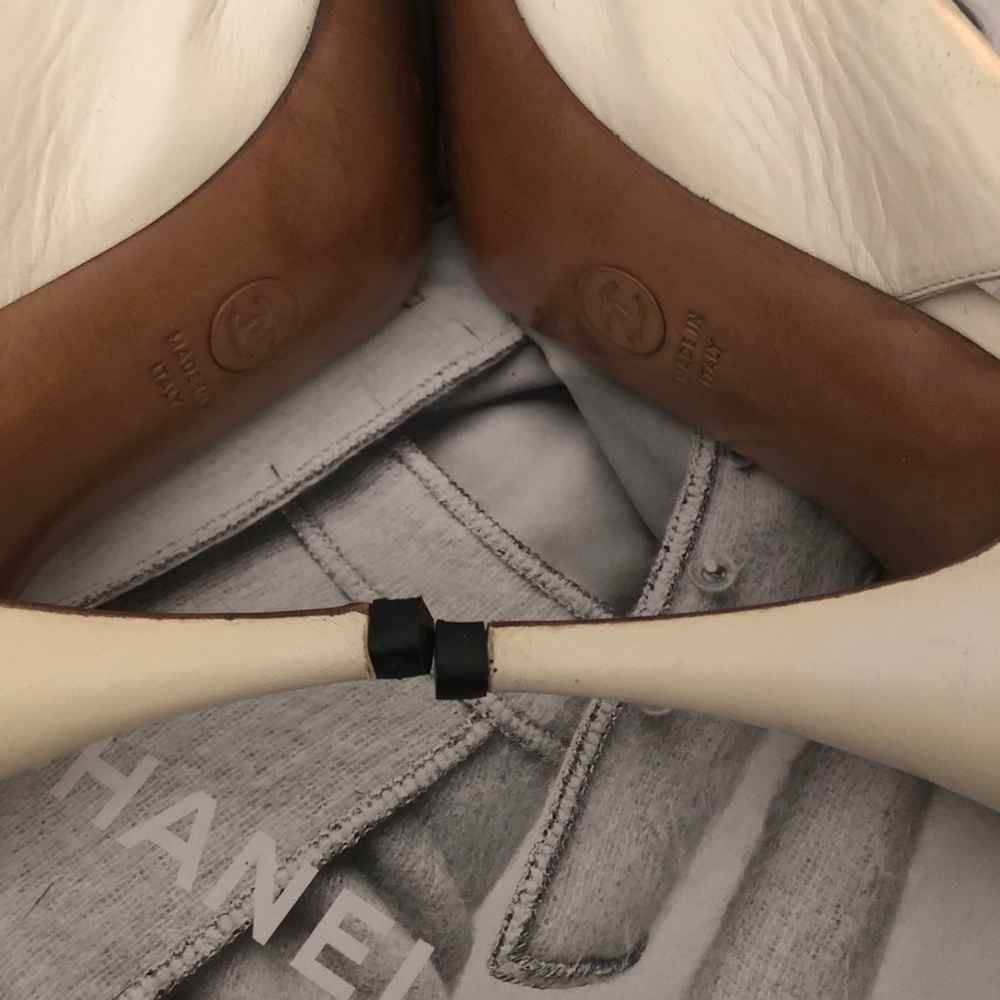 🔥💖Chanel Authentic Leather Slingbacks - Picture 4 of 15